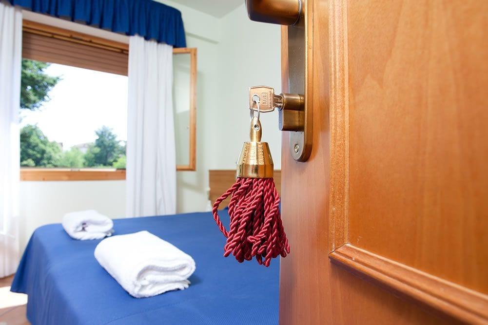 Piccolo Hotel Aurora Abbadia San Salvator Bagian luar foto